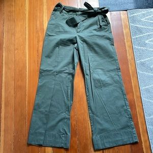 Women’s High-Rise Wide Leg Paperbag Pants - A New Day